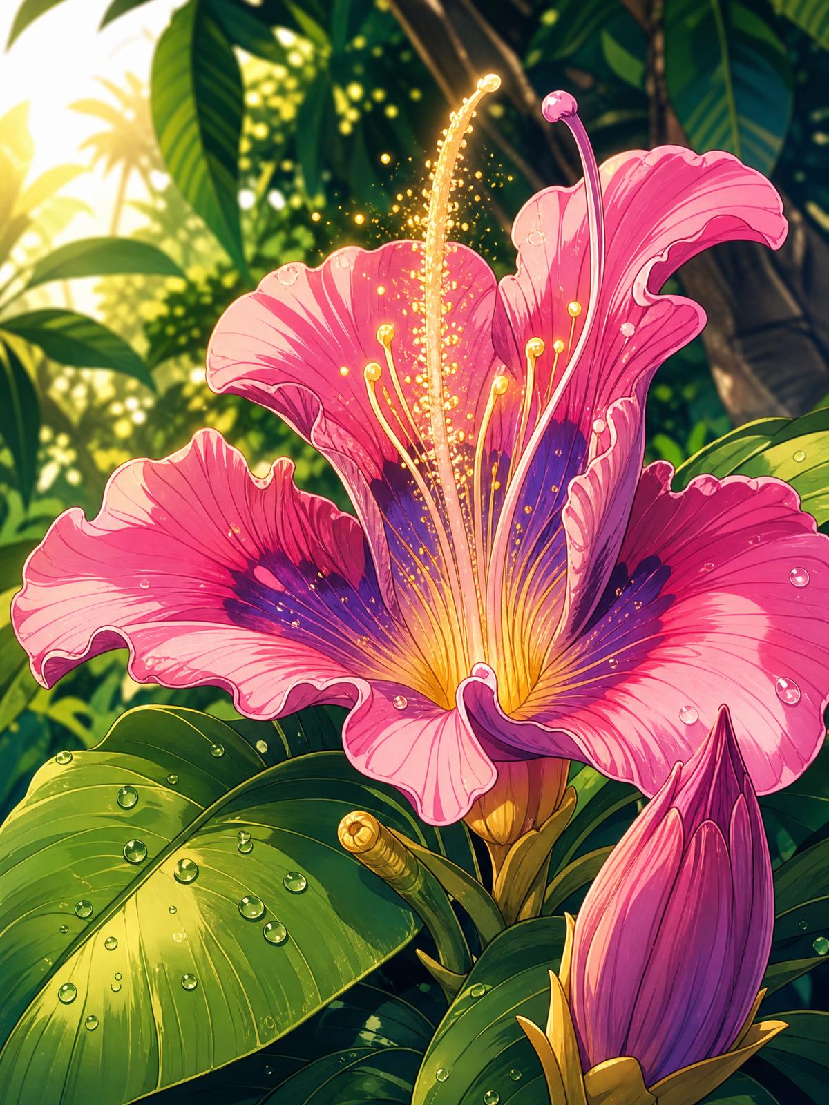 免费看片【免费看片植物视频】热带雨林珍稀兰花完整开花视频教程
